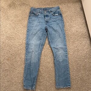 Levi's Women's Straight Leg Jeans - Light Blue